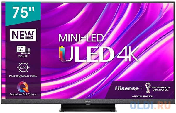Телевизор Hisense 75U8HQ 75″ 4K Ultra HD 4346427705