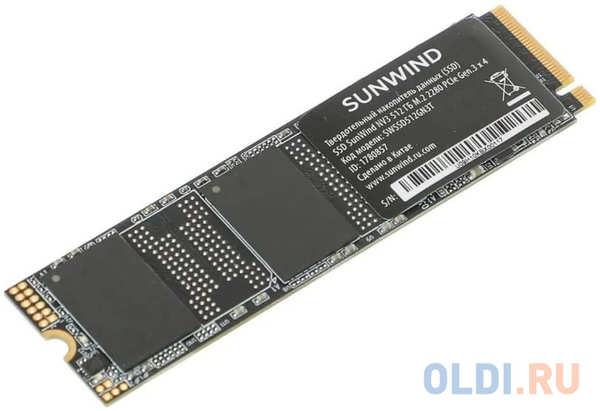 SSD накопитель SunWind NV3 512 Gb PCI-E 3.0 x4 4346428156