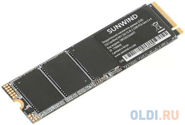 SSD накопитель SunWind NV3 256 Gb PCI-E 3.0 x4