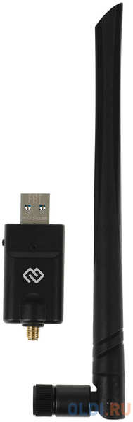 Сетевой адаптер Wi-Fi + Bluetooth Digma DWA-BT5-AC1300E AC1300 USB 3.0 (ант.внеш.съем) 1ант. (упак.:1шт) 4346428842