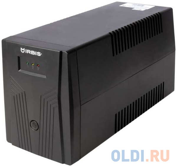IRBIS UPS Personal 1200VA/720W, AVR, 4 Schuko outlets, USB, 2 years warranty, (12V / 7AH х 2) 4346431848