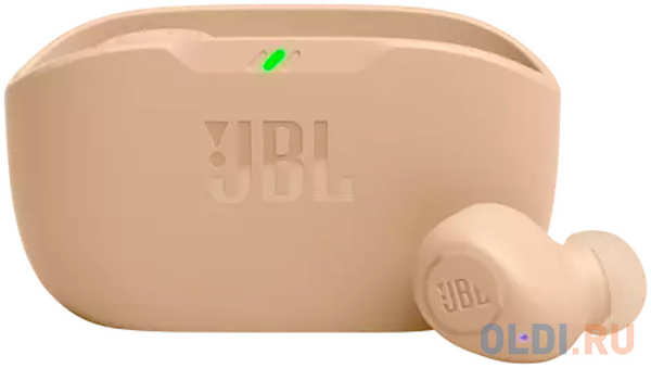 Наушники беспроводные JBL WAVE BUDS TWS бежевый (JBLWBUDSBEG) 4346432076