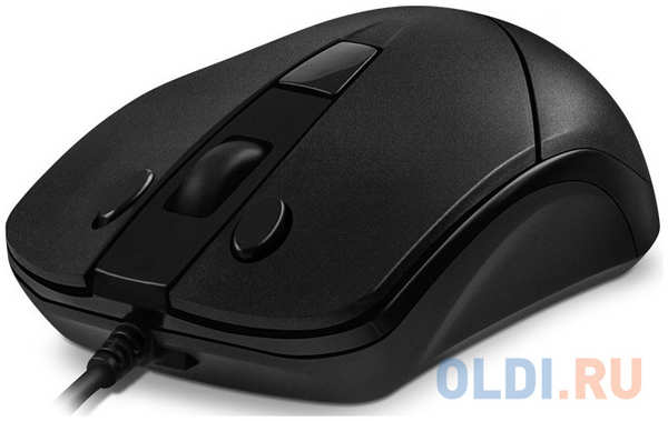 Мышь SVEN RX-95 чёрная (USB, 6 кнопок, 4000 dpi) 4346432081