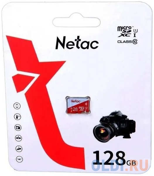 Карта памяти microSDXC 128 ГбGb Netac P500 ECO 4346432153