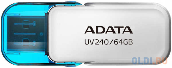 ADATA Флеш Диск A-DATA 64GB UV240, USB 2.0