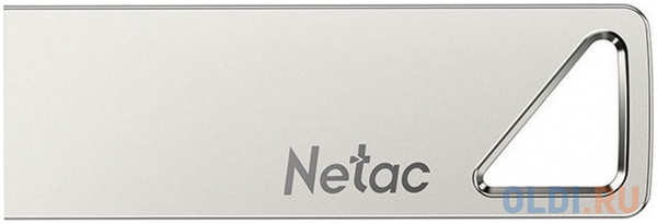 Флеш Диск Netac U326 4Gb, USB2.0, металлическая плоская 4346432798