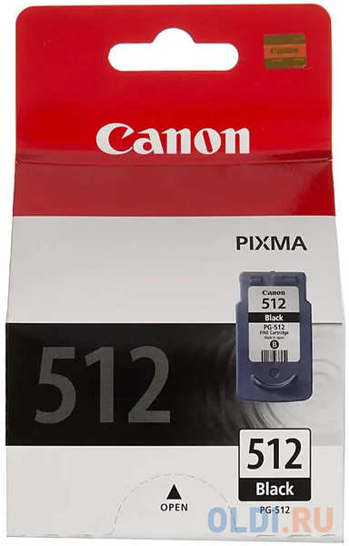 К-ж CANON PG-512 к PIXMA MP240/260/480 увеличенный черный 4346432803