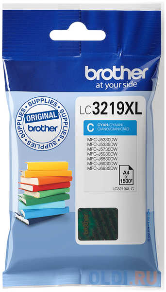 Картридж BROTHER LC3219XLC MFC-J6930DW увеличенный