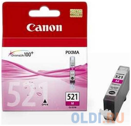 К-ж CANON CLI-521M к PIXMA IP4600 пурпурный (23) 4346432836