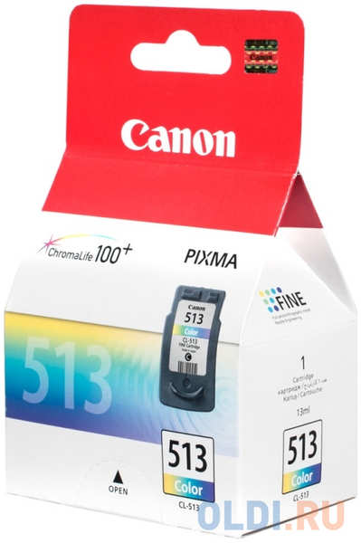 К-ж CANON CL-513 к PIXMA MP240/260/480 цветной увеличенный 4346432897