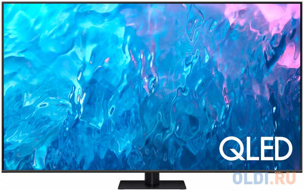 Телевизор QLED Samsung 75″ QE75Q70CAUXRU Q серый 4K Ultra HD 120Hz DVB-T DVB-T2 DVB-C DVB-S DVB-S2 USB WiFi Smart TV 4346433245