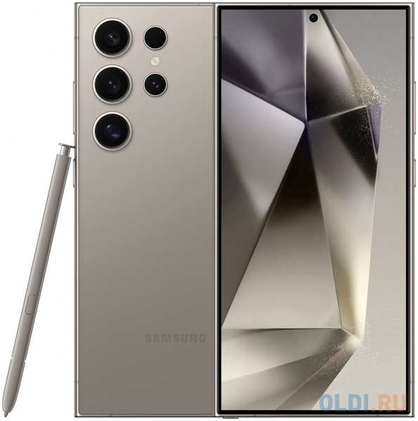 Смартфон Samsung SM-S928B Galaxy S24 Ultra 5G 256Gb 12Gb серый титан моноблок 3G 4G 2Sim 6.8″ 1440x3120 Android 14 200Mpix 802.11 a/b/g/n/ac/ax/b 4346433514