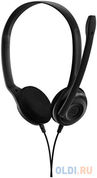 Наушники с микрофоном Epos Sennheiser PC 3 Chat черный 2м накладные оголовье (1000430) 4346433609