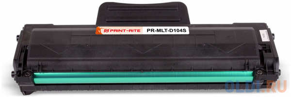 Картридж лазерный Print-Rite TFSFI3BPU1J PR-MLT-D104S MLT-D104S черный (1500стр.) для Samsung ML-1660/1665/SCX-3205/3207 4346434416