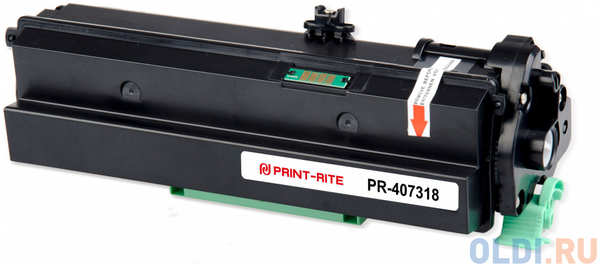 Картридж лазерный Print-Rite TFR735BPRJ PR-407318 407318 черный (12000стр.) для Ricoh Aficio SP 4510DN/SP 4510SF 4346434428