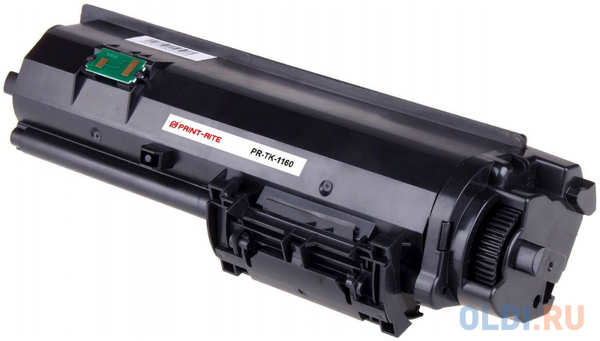 Картридж лазерный Print-Rite TFKABEBPRJ PR-TK-1160 TK-1160 черный (7200стр.) для Kyocera Ecosys P2040dn/P2040dw 4346434467