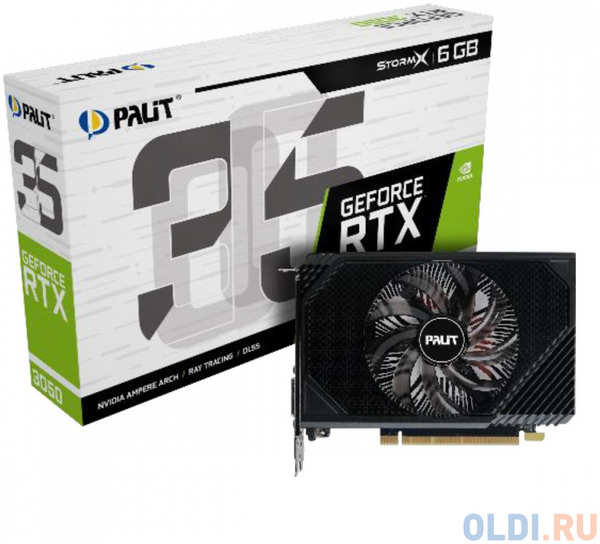 Видеокарта Palit nVidia GeForce RTX 3050 StormX 6144Mb 4346435189