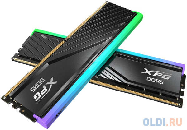 Оперативная память для компьютера ADATA XPG Lancer Blade RGB Black DIMM 32Gb DDR5 6000 MHz AX5U6000C3016G-DTLABRBK 4346435202