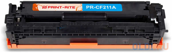 Картридж лазерный Print-Rite TFH993CPU1J PR-CF211A CF211A голубой (1800стр.) для HP LJ Pro 200/M251/M276 4346436183