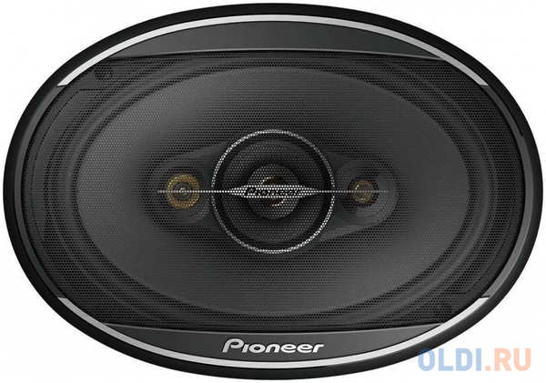 Колонки автомобильные Pioneer TS-A6968S 450Вт 92дБ 4Ом 15x23см (6x9дюйм) (ком.:2кол.) коаксиальные четырехполосные