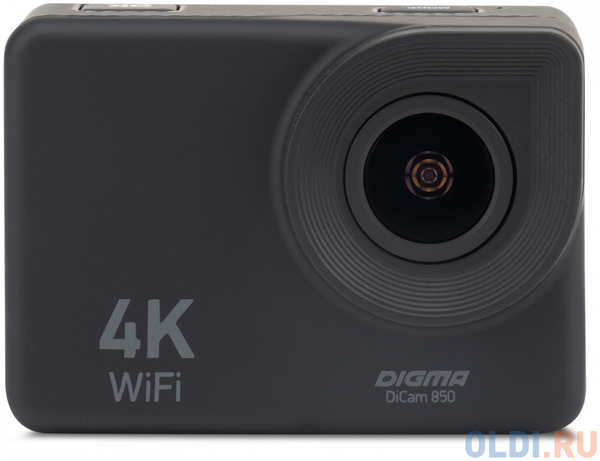 Экшн-камера Digma DiCam 850 черный 4346437712