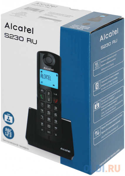 ALCATEL S230 RU Радиотелефон [ATL1422771]