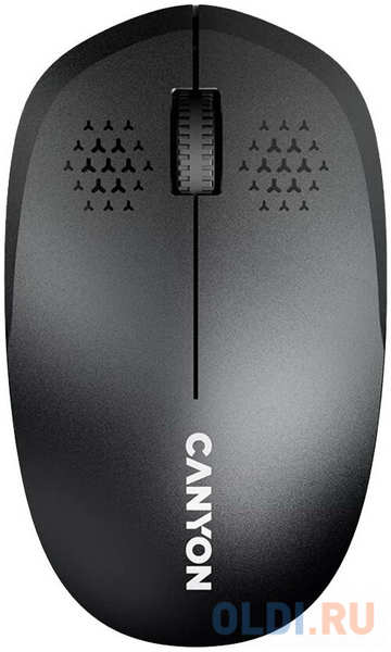 CANYON MW-04, Bluetooth Wireless optical mouse with 3 buttons, DPI 1200 , with1pc AA canyon turbo Alkaline battery,Black, 103*61*38.5mm, 0.047kg 4346438406