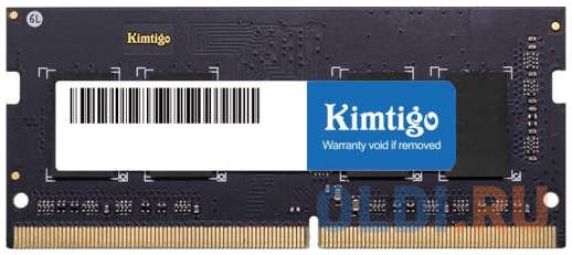 Память DDR4 8Gb 2666MHz Kimtigo KMKS8G8682666 RTL PC4-21300 CL19 SO-DIMM 260-pin 1.2В single rank 4346441275