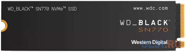 SSD накопитель Western Digital Black SN770 500 Gb PCI-E 4.0 х4 WDS500G3X0E 4346441794