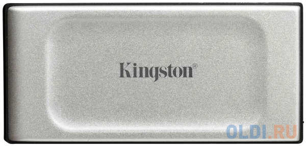 Внешний SSD диск 1.8″ 4 Tb USB Type-C Kingston SXS2000 серебристый 4346441813
