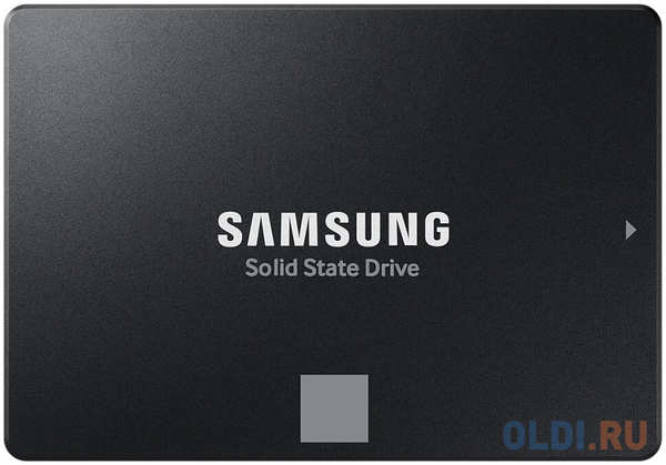 Твердотельный накопитель SSD 2.5″ Samsung 4.0Tb 870 EVO Series (SATA3, up to 560/530MBs, 98000 IOPs, 3D TLC, MKX, DDR4 4Gb