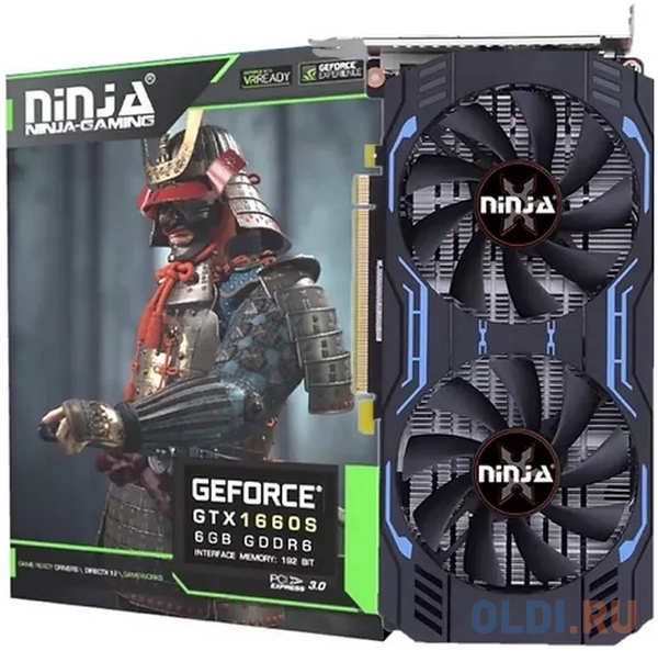 SINOTEX Ninja Ninja GTX1660SUPER PCIE (1408SP) NK166SF66F 6GB 192BIT GDDR6 (DVI/HDMI/DP)