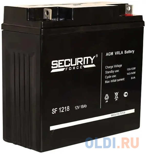 Delta Battery SF 1218 Security Force Аккумуляторная батарея 4346443800