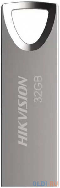32GB Hikvision M200 USB Flash [HS-USB-M200/32G] USB 2.0, 20/10, Silver, Metal case, RTL (656881)