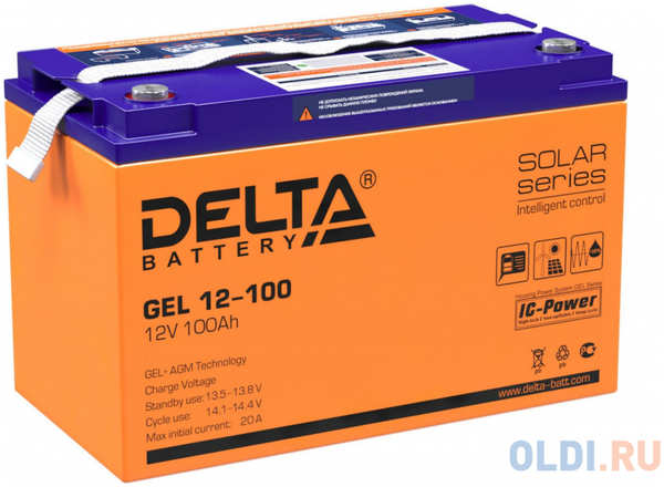 Батарея для ИБП Delta GEL 12-100 12В 100Ач 4346444807
