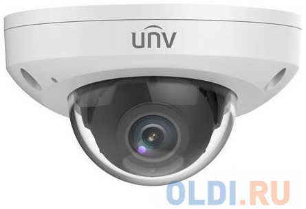 Uniview IPC312SB-ADF28K-I0-RU Видеокамера IP купольная антивандальная {1/2.8″ 2 Мп КМОП @ 30 к/с, ИК-подсветка до 30м., LightHunter 0.001 Лк @F1. 4346445094