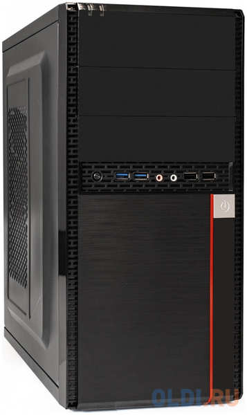 Корпус Minitower ExeGate MA-371X-UN600 (mATX, БП UN600 с вент. 12см, 2*USB+2*USB3.0, аудио, черный) 4346445277