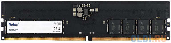 Оперативная память для компьютера Netac Basic DIMM 8Gb DDR5 4800 MHz NTBSD5P48SP-08 4346446269