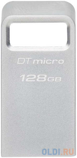 Флешка 128Gb Kingston Micro G2 USB 3.0 серебристый 4346447350