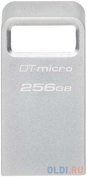 Флешка 256Gb Kingston Micro USB 3.0 серебристый DTMC3G2/256GB 4346447359