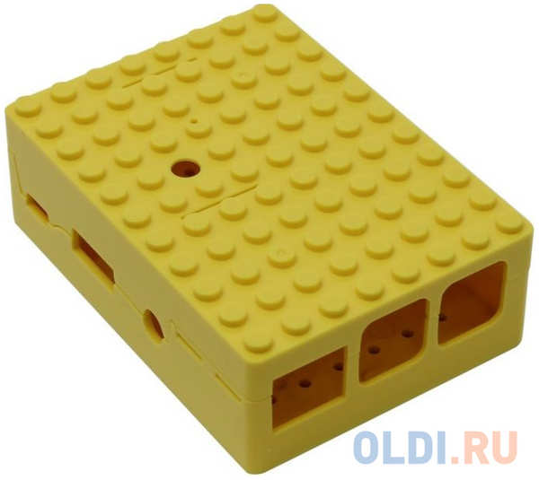 RA185 Корпус ACD ABS Plastic Building Block case for Pi 3 B (CBPIBLOX-YEL) (494408)