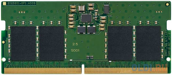 Память оперативная/ Kingston 8GB 5600MT/s DDR5 Non-ECC CL46 SODIMM 1Rx16 4346450074