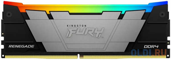 Оперативная память для компьютера Kingston Fury Renegade RGB DIMM 8Gb DDR4 4000 MHz KF440C19RB2A/8 4346450261