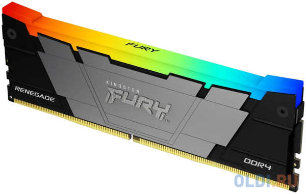 Оперативная память для компьютера Kingston Fury Renegade RGB DIMM 32Gb DDR4 3600 MHz KF436C18RB2A/32