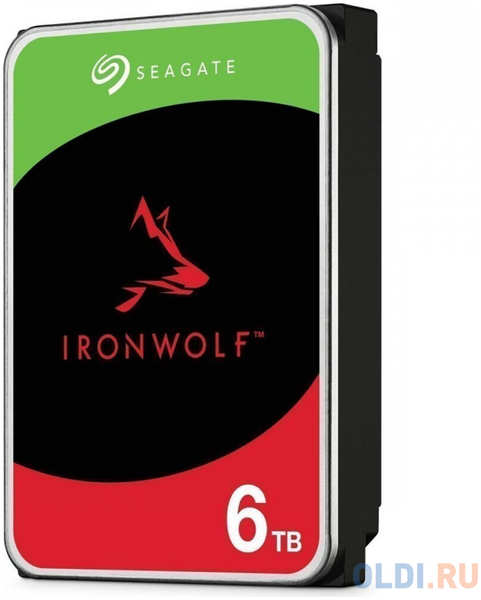 6TB Seagate Ironwolf (ST6000VN006) {SATA 6.0Gb/s, 5400 rpm, 256mb buffer, 3.5″,для NAS} 4346450502