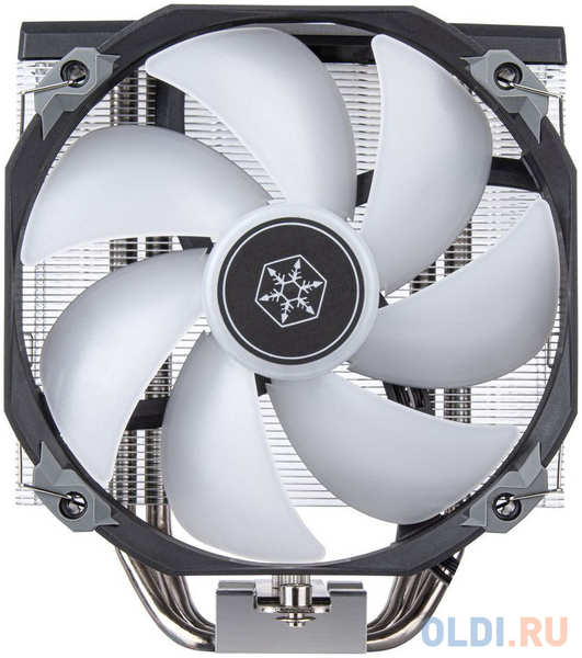 SilverStone F1 G53ARV140ARGB20 High-performance 140mm CPU cooler with four ?6mm copper heat-pipes designed specific 4346450568