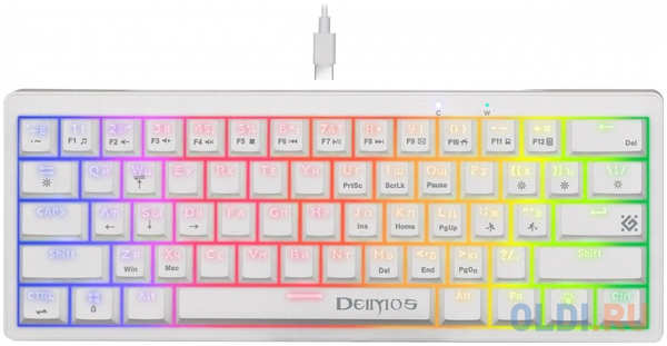 Клавиатура Defender MECHANICAL DEIMOS GK-303 RU RGB USB