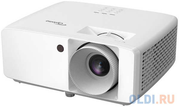 Лазерный проектор Optoma [ZW350e] DLP, WXGA (1280*800), 4000 ANSI lm; 300 000:1; TR 1.54-1,72:1; Zoom1.1x; HDMIx2; AudioOUTx1; USB-A 1.5A; RS232; 15Wx 4346455318