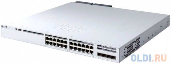 Cisco Catalyst 9300L 24-port 1G copper with fixed 4x1Gb SFP uplinks, PoE+, DNA Network Advantage Lic , C9300L-24P-4G-A 4346456043