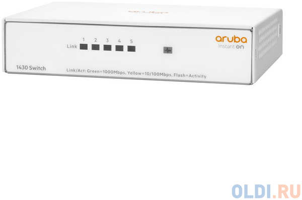 HP Aruba Instant on 1430 5G unmanaged fanless Switch